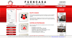 Desktop Screenshot of fuencasa.com